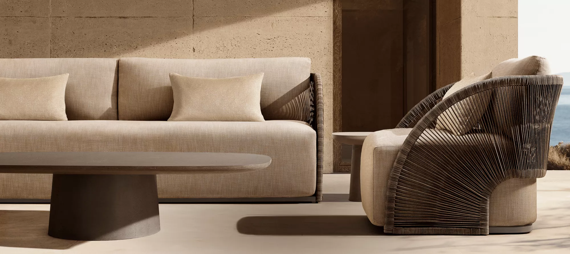Elegáns Pavona kültéri bútorkészlet|Howvin Luxury