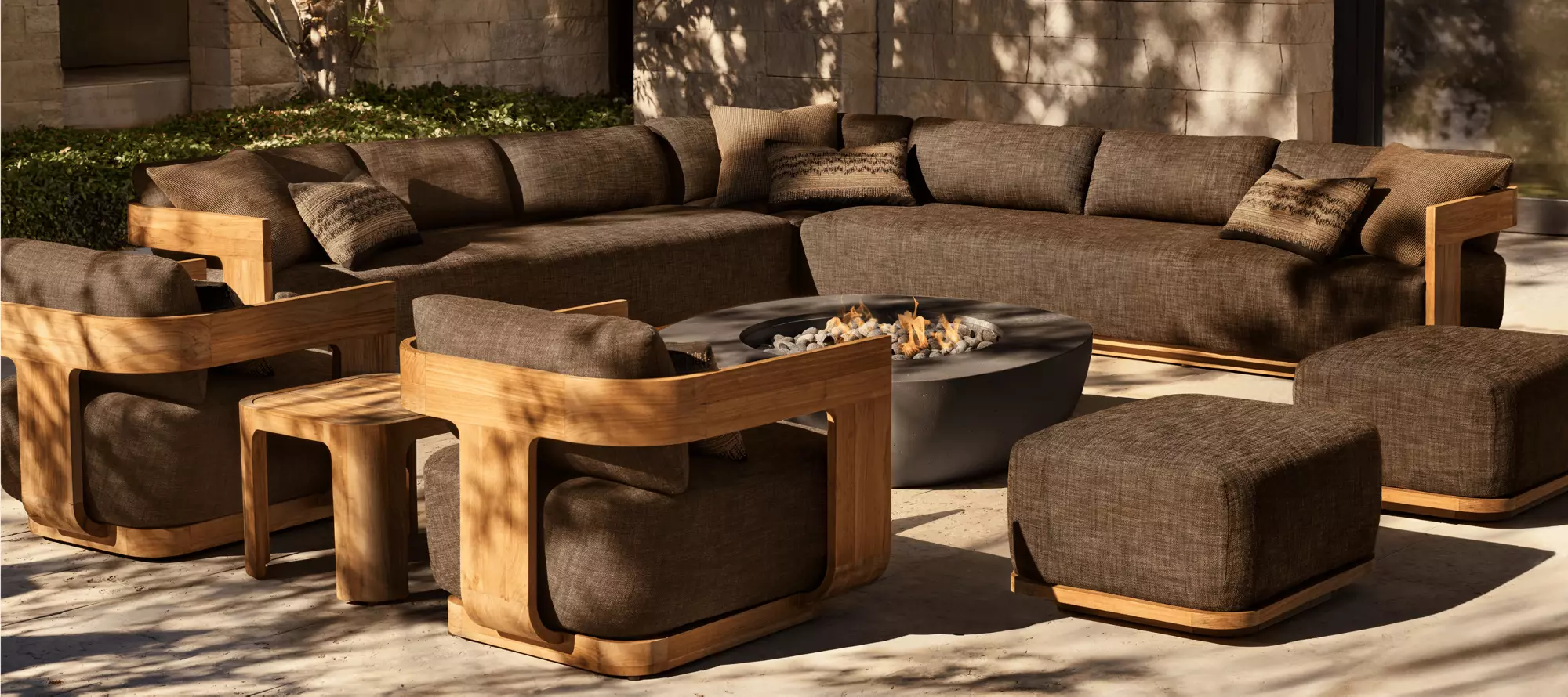 Sedona kültéri bútorkészlet|Modern luxus terasz ülőhelyek